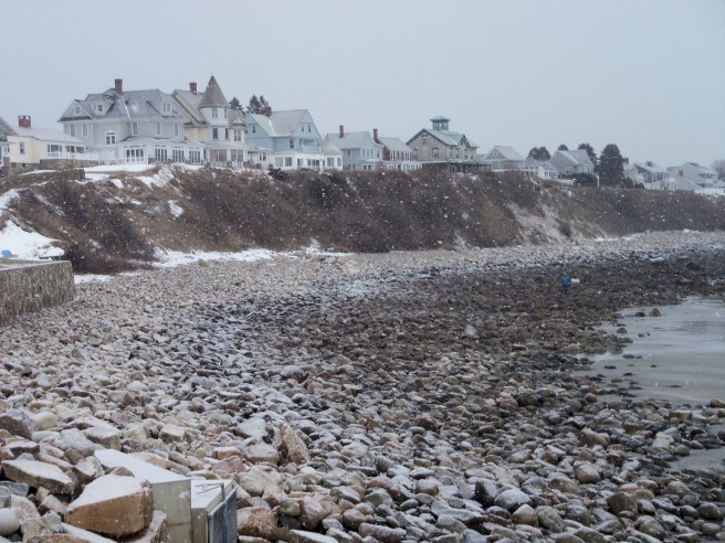 This is at low tide.