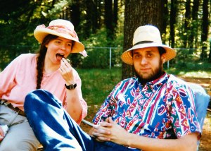 Alanna and me early in our friendship.