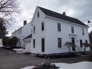 The oldest part of the Bray house is the two-story left section.