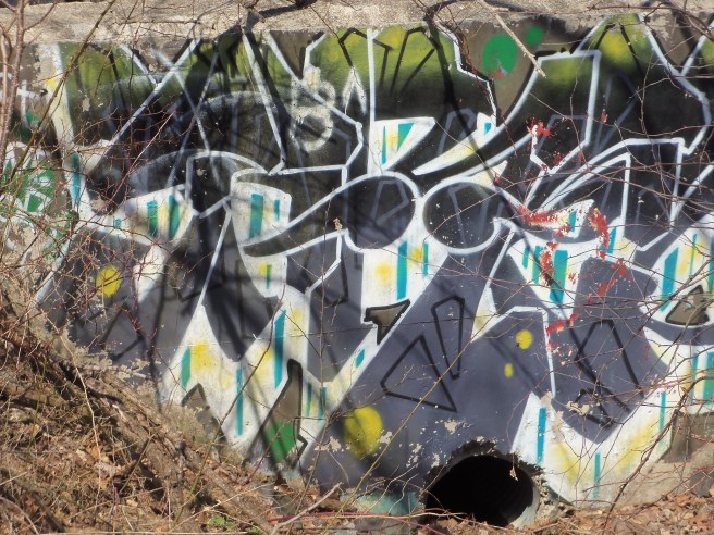 Sometimes graffiti can be an improvement.