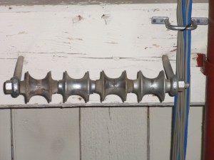 The pulleys and other details overhead can be just as intriguing.