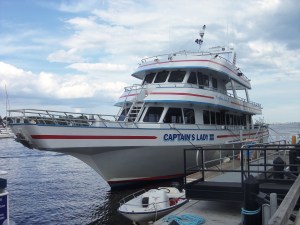 It's a great place to take off on a whale watch.