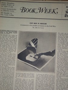 And the books review section.