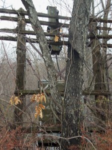 Let's not overlook the old telegraph lines, either. 