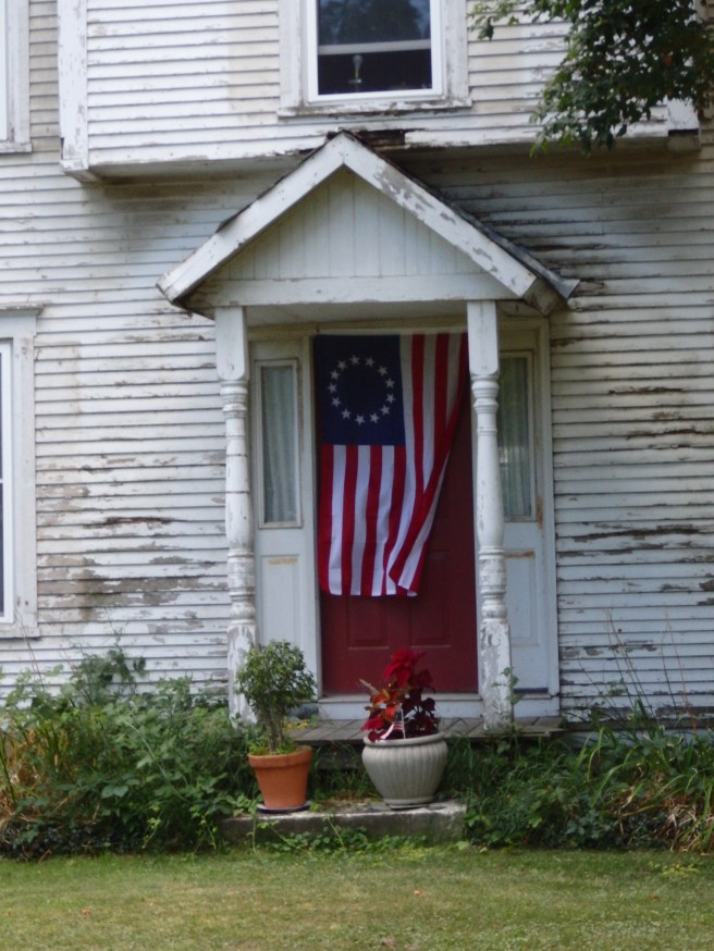 Farmhouse on the Revolutionary War-era Military Road, Vermont.