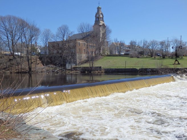 At the Slater Mill ... 