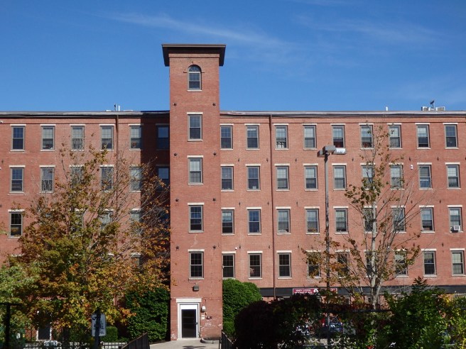 Right along the river. 