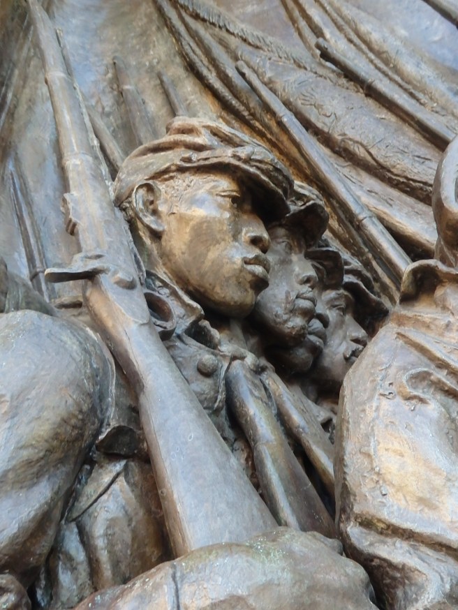 Each face is unique and distinctive. 