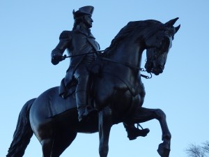 The horse really adds to the impression.