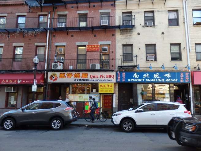 It's streets are narrow and busy. 